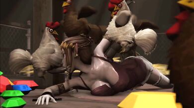 Gangbanged By Chickens
