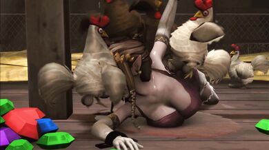 Gangbanged By Chickens