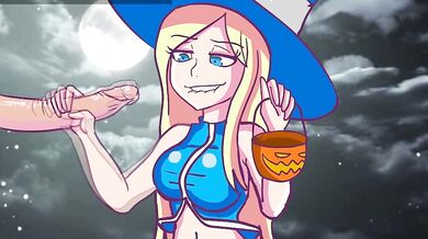 Lux's Erotic Halloween Handjob Adventure: a Hands-on Experience with Landidzu