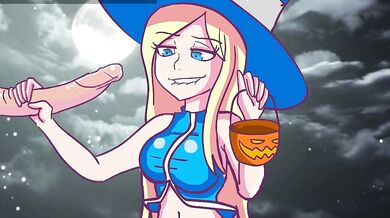 Lux's Erotic Halloween Handjob Adventure: a Hands-on Experience with Landidzu