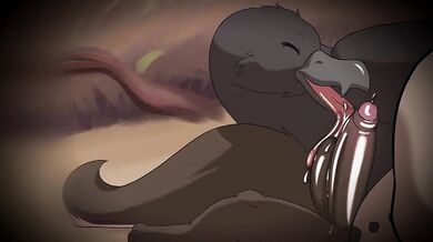 The Horny Skunk and the Curious Gryphon [Tentabat]