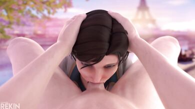 [Rekin3D] Elizabeth's Blowjob - (1080p60)