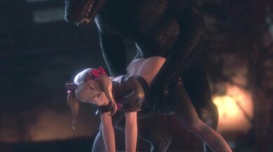 Hentai Porn: Rekin3D D.va and Black Cat get it on with a Werewolf (1080p60)