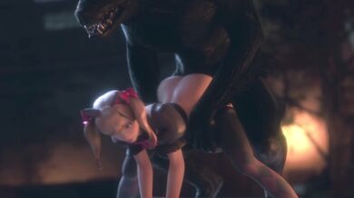 Hentai Porn: Rekin3D D.va and Black Cat get it on with a Werewolf (1080p60)