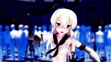 Sailor Shimakaze's Hardcore Lesbian Action with Vocaloid Hatsune Miku in Massive Masturbation and Deep Penetration!