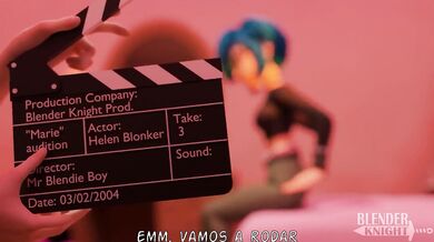 Un vídeo de porno hentai mezclador caballero español gato robot