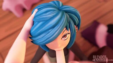 Un vídeo de porno hentai mezclador caballero español gato robot