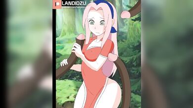 Sakura's Slutty Tentacles Technique | Lustful Slavegirl