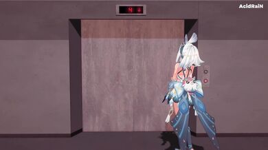 Futa Rider Masturbates with a Giant Dick, and Then Gets Fucked by an Older Man in the Forest [BGM: Genshin Impact]