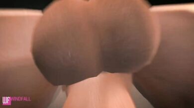 Futanari with Double Penetration Invades Nine Inches of Oral Paradise