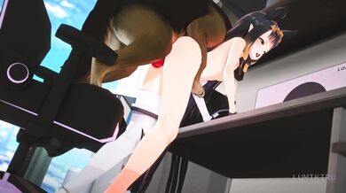 Sexy MILF's Incredible Doggy Style with a Ninja Assassin!