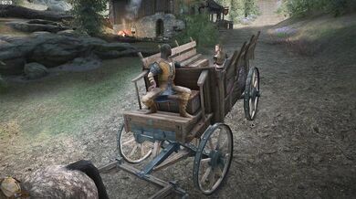 Fucking the Coachman During a Trip Through Skyrim