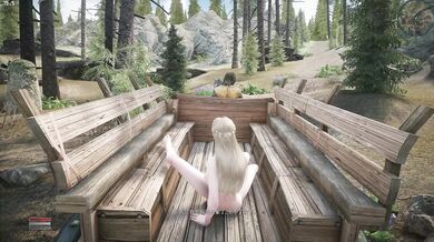 Fucking the Coachman During a Trip Through Skyrim