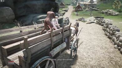 Fucking the Coachman During a Trip Through Skyrim