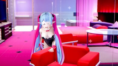 Elise and Miku's 'Rabbit Hole' Swing into a Lustful Fever with their Pure Pure Dance Sex