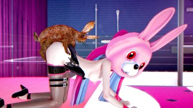 Elise and Miku's 'Rabbit Hole' Swing into a Lustful Fever with their Pure Pure Dance Sex