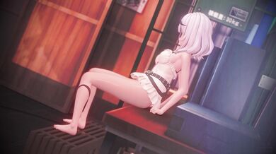 Sakamoto and Chloe's Sugar Dust Orgy