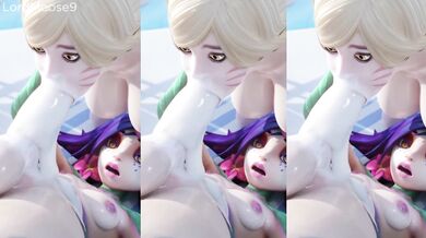 Anal Slutting with Ahri from League of Legends