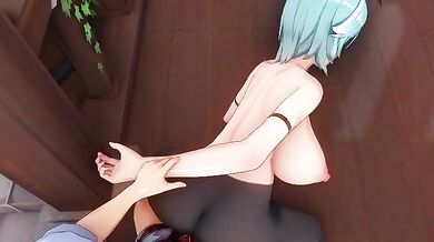 Eula Genshin's Hardcore Encounter with Mingming!