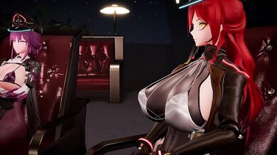Kafka's Anal Invasion of Himeko's Virginity Express