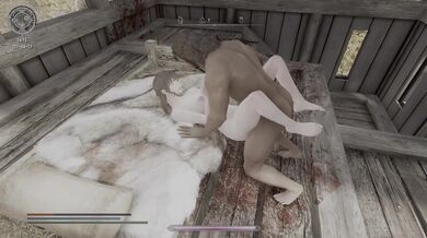 [Skyrim] Missionary on the Bed - A Dwarf's Dream Come True