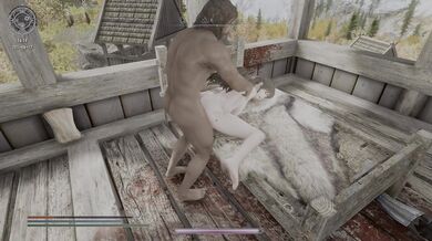 [Skyrim] Missionary on the Bed - A Dwarf's Dream Come True