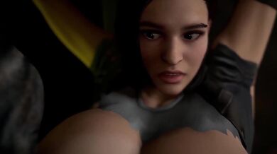 Big tit licking fun with Jill Valentine!