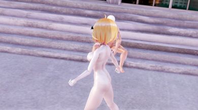 Bloodsucking Bombshell Busts Out her Sexy Dance Moves in Public!