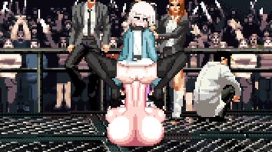 Female-to-male transsexual fairy has sex with multiple women in a lesbian orgy