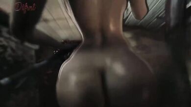 - Zombiefied Ada Wong's Undead Orgy