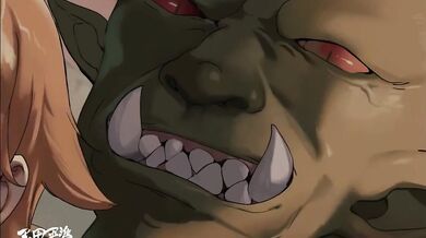 Sakura Igawa's Taimanin Orc Fucked Hard in 'Tamada Heijun' Anime!