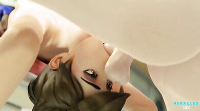Tracer and Dva: A Voyeur's Dream Come True