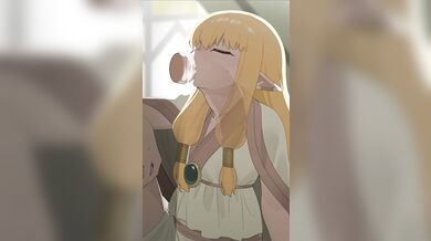 The Sound of Deep Throating Mizumizuni in Serie's Hentai Porn Video