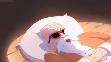 Bulma's Super Special Method to Wake Up Roshi
