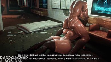 Ada Wong vs. Sheva's Huge Cock [RadRoachHD] [RUS SUB]