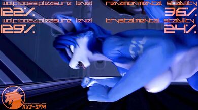 Krystal and Renamon Gangbang Orgy