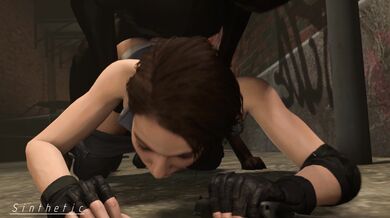Zombie Dog gives Jill a bone-jarring fuckfest (uncensored)