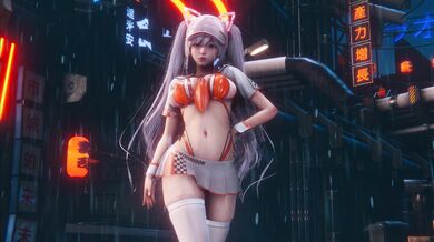 Alice's Public Lewdness (Goddess of Triumph: Nikke)