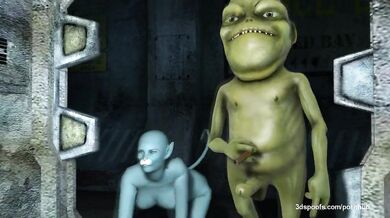 Tentacle Beast Breaks Into a Wet and Naughty Kitty's Lair for Some Hardcore Action!