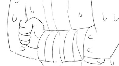 Rough and tumble Futa beast takes on a hairy mate in a sensual yet deafening face-fucking session.