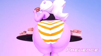 Ass-stuffed with Creamy Donuts, Amethyst Gets Her Hole Filled!