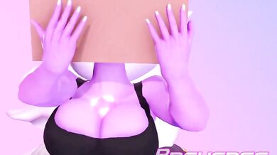 Ass-stuffed with Creamy Donuts, Amethyst Gets Her Hole Filled!
