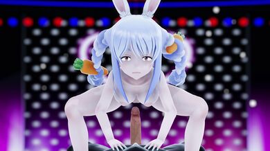 A Naked Rabbit Pleasures Herself in Private [BLEEP]