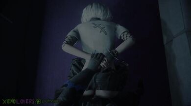 Sable Ward gets ghostfucked by Ghostface!