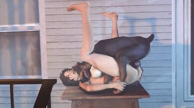'Lara's Doggy Delight on the Kitchen Table with JohnDoe1970'