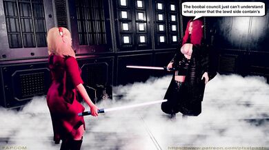 Jedi Milking: Episode 1 - The Phantom Nipple