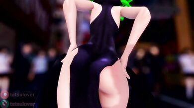Futa Dance Sensation: Tatsumaki's R-18 MMD Performance