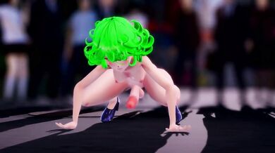 Futa Dance Sensation: Tatsumaki's R-18 MMD Performance