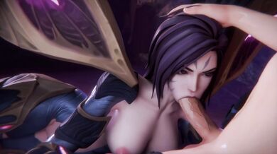 Kai'sa's Blowjob and Doggy Style Debauchery