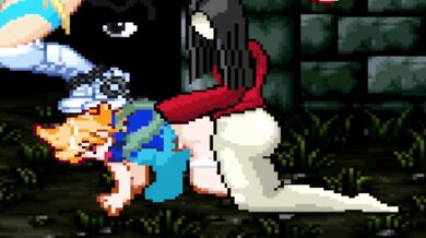 Mega-Endowed Futanari Nympho Hentai Queen Noroko Rides Intense Dick of Sexually Insatiable Male Servant Parry!